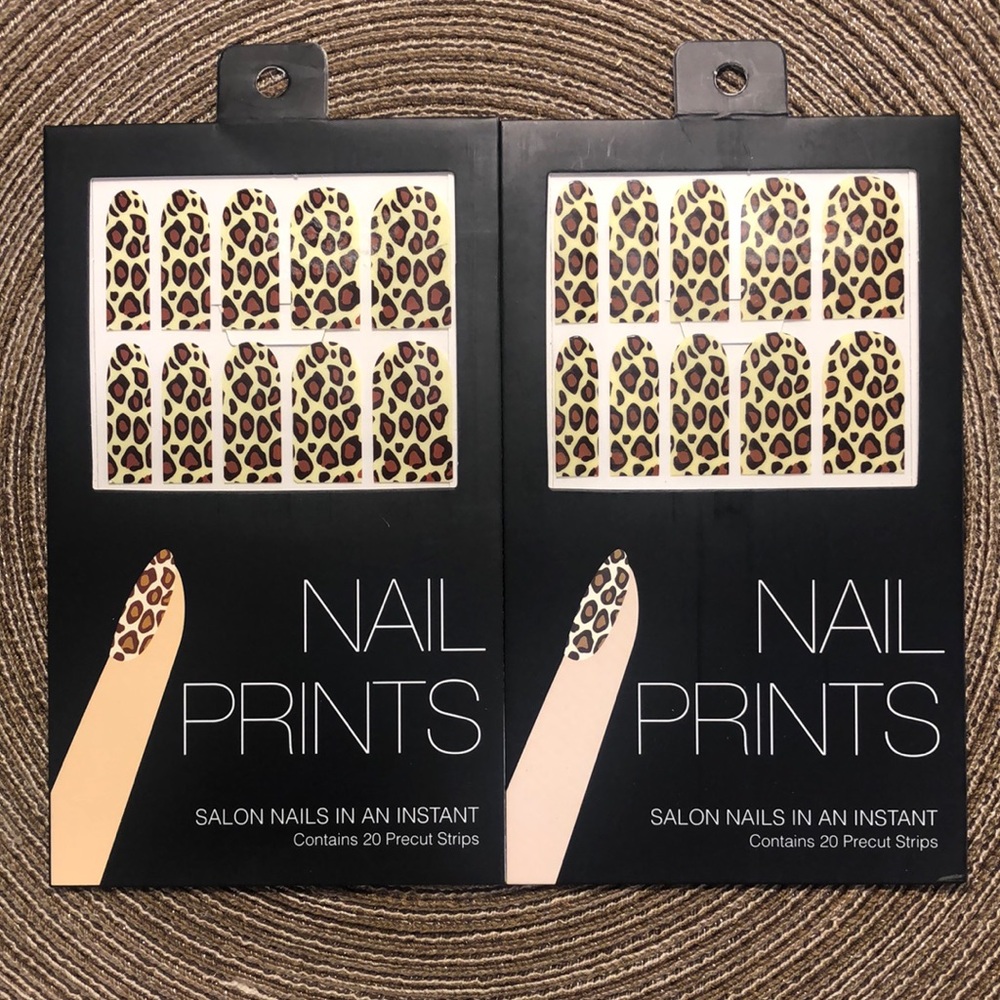 Almar Nail Stickers Leopard Print